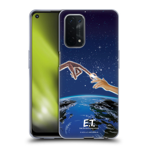 E.T. Graphics Touch Finger Soft Gel Case for OPPO A54 5G