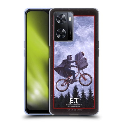 E.T. Graphics Night Bike Rides Soft Gel Case for OPPO A57s
