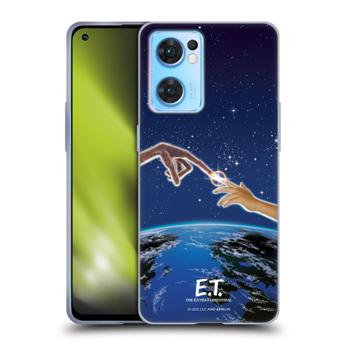 E.T. Graphics Touch Finger Soft Gel Case for OPPO Reno7 5G / Find X5 Lite