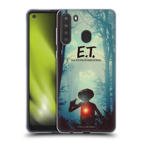 E.T. Graphics Forest Soft Gel Case for Samsung Galaxy A21 (2020)