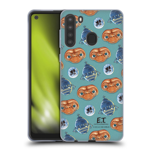 E.T. Graphics Pattern Soft Gel Case for Samsung Galaxy A21 (2020)