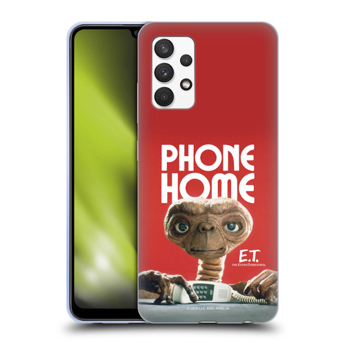 E.T. Graphics Phone Home Soft Gel Case for Samsung Galaxy A32 (2021)