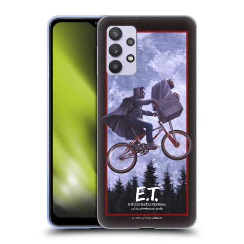 E.T. Graphics Night Bike Rides Soft Gel Case for Samsung Galaxy A32 5G / M32 5G (2021)