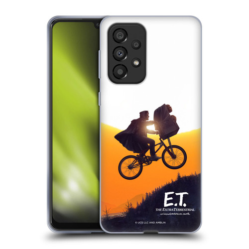 E.T. Graphics Riding Bike Sunset Soft Gel Case for Samsung Galaxy A33 5G (2022)