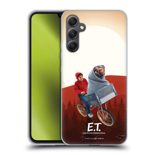 E.T. Graphics Elliot And E.T. Soft Gel Case for Samsung Galaxy A34 5G