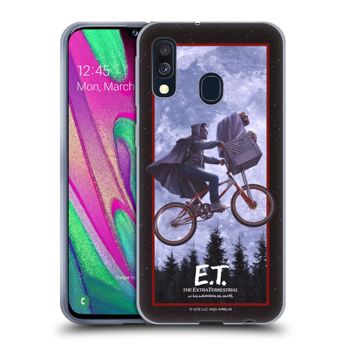 E.T. Graphics Night Bike Rides Soft Gel Case for Samsung Galaxy A40 (2019)