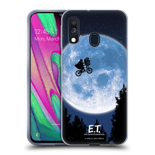 E.T. Graphics Poster Soft Gel Case for Samsung Galaxy A40 (2019)