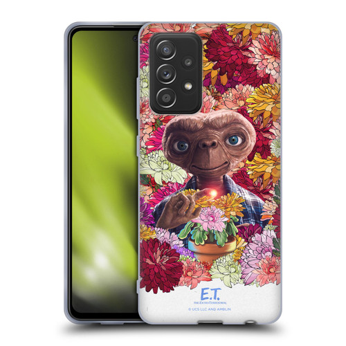 E.T. Graphics Floral Soft Gel Case for Samsung Galaxy A52 / A52s / 5G (2021)