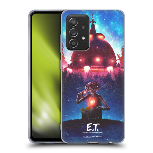 E.T. Graphics Spaceship Soft Gel Case for Samsung Galaxy A52 / A52s / 5G (2021)