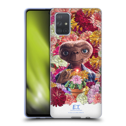 E.T. Graphics Floral Soft Gel Case for Samsung Galaxy A71 (2019)