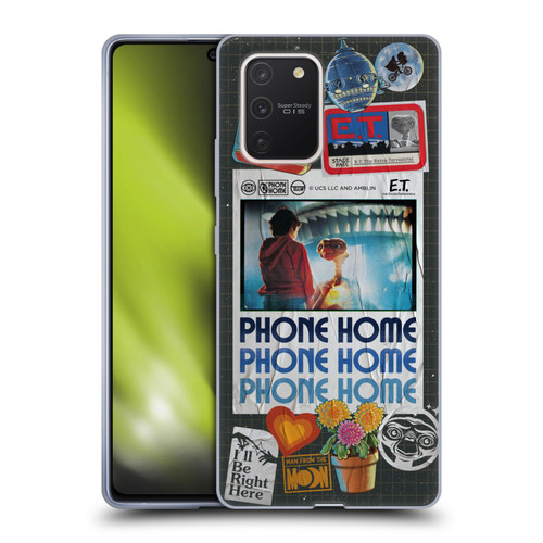 E.T. Graphics Phone Home Collage Soft Gel Case for Samsung Galaxy S10 Lite