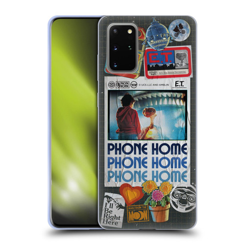E.T. Graphics Phone Home Collage Soft Gel Case for Samsung Galaxy S20+ / S20+ 5G