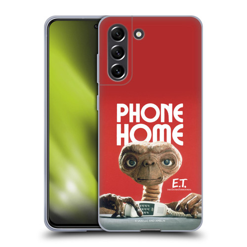 E.T. Graphics Phone Home Soft Gel Case for Samsung Galaxy S21 FE 5G