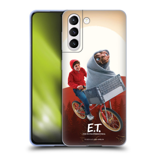 E.T. Graphics Elliot And E.T. Soft Gel Case for Samsung Galaxy S21 5G