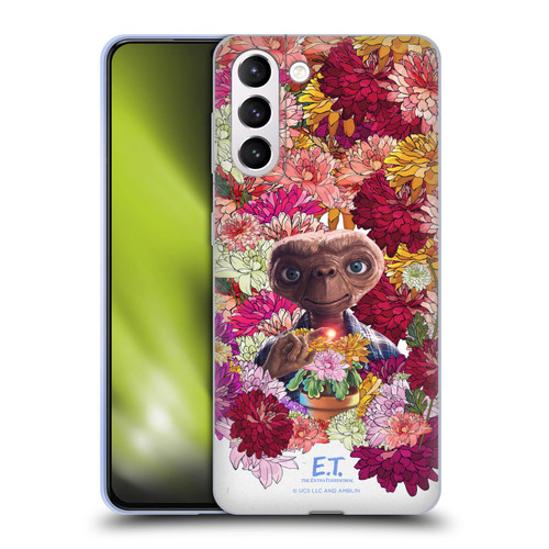 E.T. Graphics Floral Soft Gel Case for Samsung Galaxy S21+ 5G