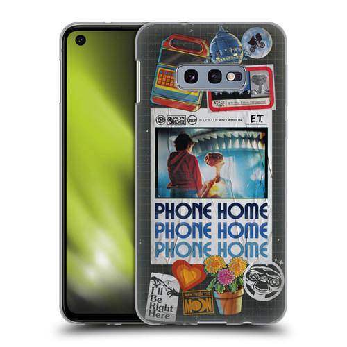 E.T. Graphics Phone Home Collage Soft Gel Case for Samsung Galaxy S10e
