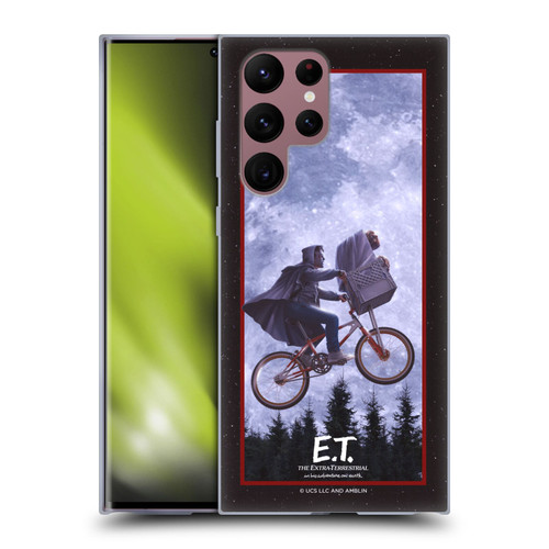 E.T. Graphics Night Bike Rides Soft Gel Case for Samsung Galaxy S22 Ultra 5G