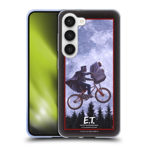 E.T. Graphics Night Bike Rides Soft Gel Case for Samsung Galaxy S23 5G