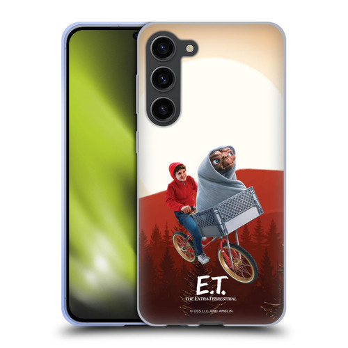 E.T. Graphics Elliot And E.T. Soft Gel Case for Samsung Galaxy S23+ 5G