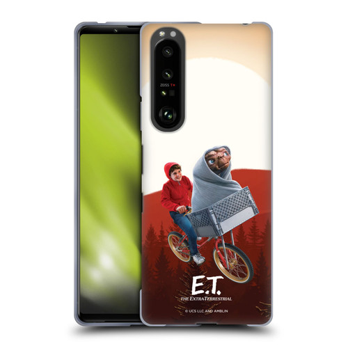 E.T. Graphics Elliot And E.T. Soft Gel Case for Sony Xperia 1 III