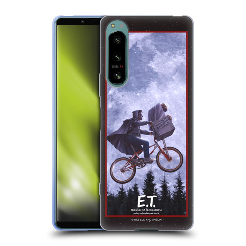 E.T. Graphics Night Bike Rides Soft Gel Case for Sony Xperia 5 IV