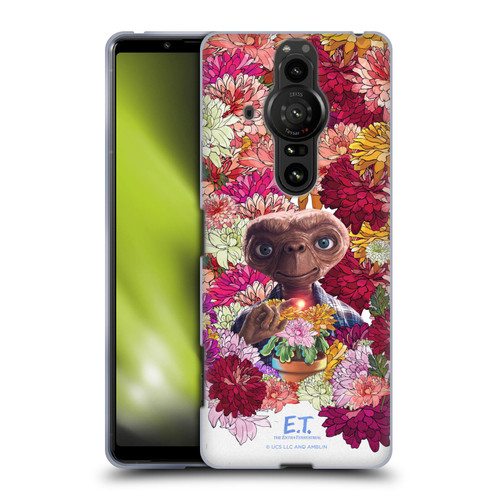 E.T. Graphics Floral Soft Gel Case for Sony Xperia Pro-I