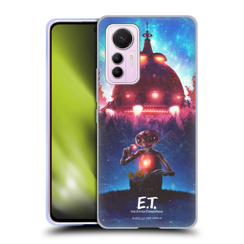 E.T. Graphics Spaceship Soft Gel Case for Xiaomi 12 Lite