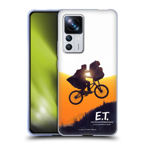 E.T. Graphics Riding Bike Sunset Soft Gel Case for Xiaomi 12T Pro
