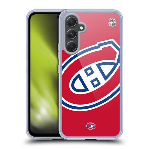 NHL Montreal Canadiens Oversized Soft Gel Case for Samsung Galaxy A54 5G