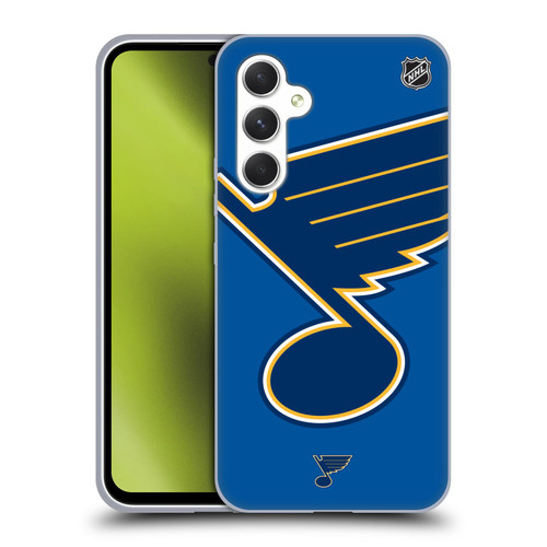 NHL St Louis Blues Oversized Soft Gel Case for Samsung Galaxy A54 5G