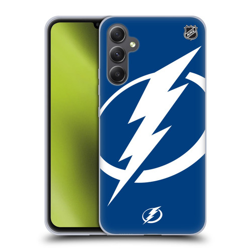 NHL Tampa Bay Lightning Oversized Soft Gel Case for Samsung Galaxy A34 5G