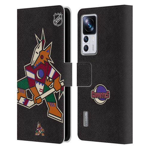 NHL Arizona Coyotes Oversized Leather Book Wallet Case Cover For Xiaomi 12T Pro
