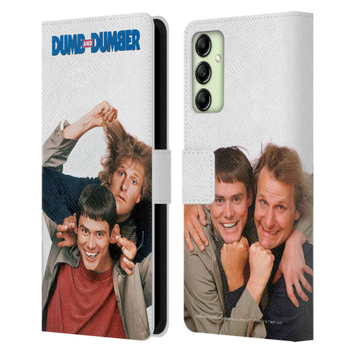 Dumb And Dumber Key Art Characters 1 Leather Book Wallet Case Cover For Samsung Galaxy A14 5G