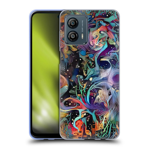 Cosmo18 Jupiter Fantasy Decorative Soft Gel Case for Motorola Moto G53 5G