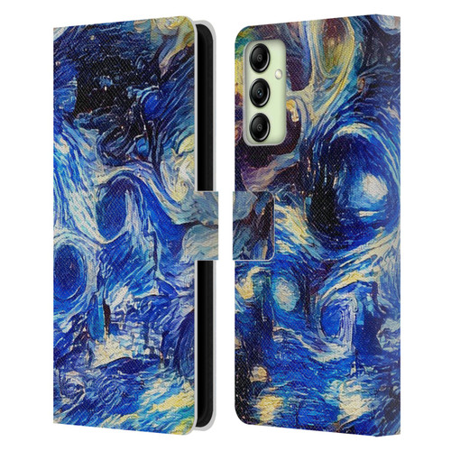 Cosmo18 Jupiter Fantasy Starry Leather Book Wallet Case Cover For Samsung Galaxy A14 5G