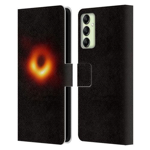 Cosmo18 Space 2 Black Hole Leather Book Wallet Case Cover For Samsung Galaxy A14 5G