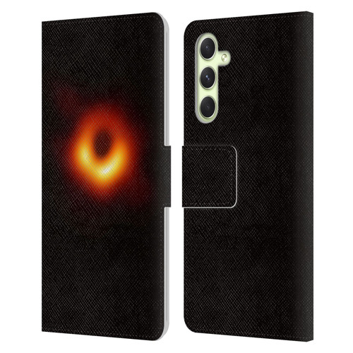 Cosmo18 Space 2 Black Hole Leather Book Wallet Case Cover For Samsung Galaxy A54 5G