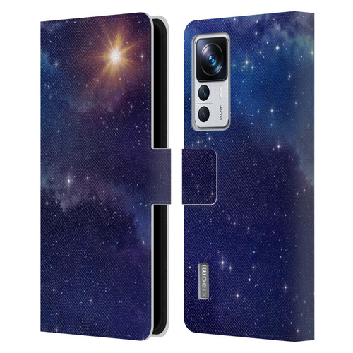 Cosmo18 Space 2 Shine Leather Book Wallet Case Cover For Xiaomi 12T Pro