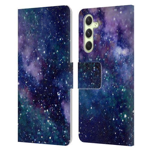 Cosmo18 Space Milky Way Leather Book Wallet Case Cover For Samsung Galaxy A54 5G