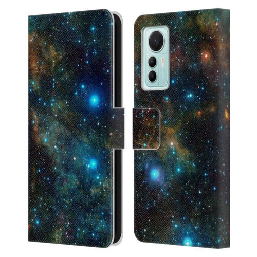 Cosmo18 Space Star Formation Leather Book Wallet Case Cover For Xiaomi 12 Lite