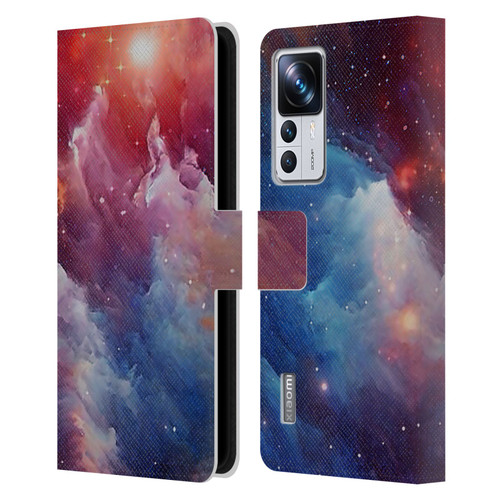 Cosmo18 Space Mysterious Space Leather Book Wallet Case Cover For Xiaomi 12T Pro