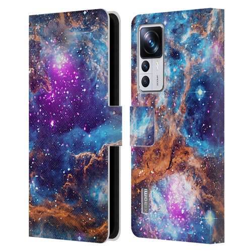 Cosmo18 Space Lobster Nebula Leather Book Wallet Case Cover For Xiaomi 12T Pro