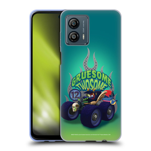 Wacky Races 2016 Graphics Gruesome Twosome Soft Gel Case for Motorola Moto G53 5G