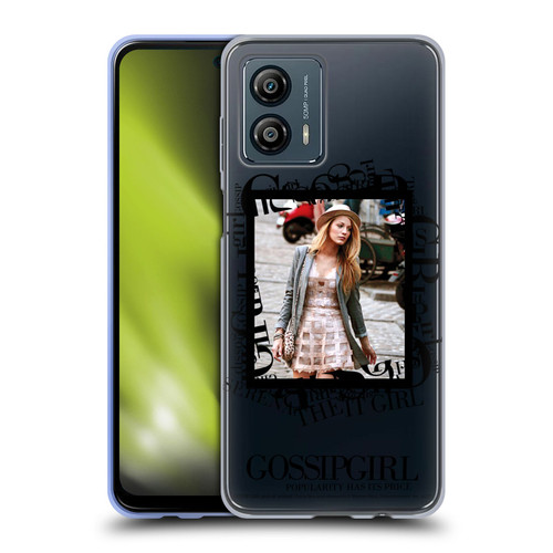 Gossip Girl Graphics Serena Soft Gel Case for Motorola Moto G53 5G