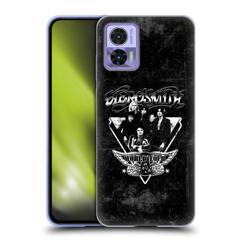 Aerosmith Black And White World Tour Soft Gel Case for Motorola Edge 30 Neo 5G