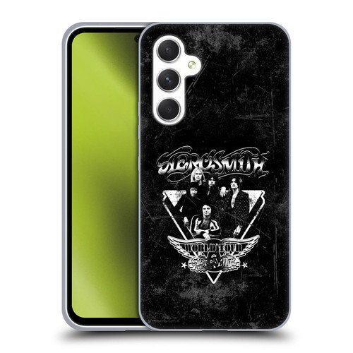 Aerosmith Black And White World Tour Soft Gel Case for Samsung Galaxy A54 5G