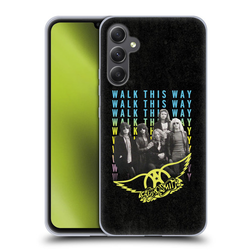 Aerosmith Classics Walk This Way Soft Gel Case for Samsung Galaxy A34 5G