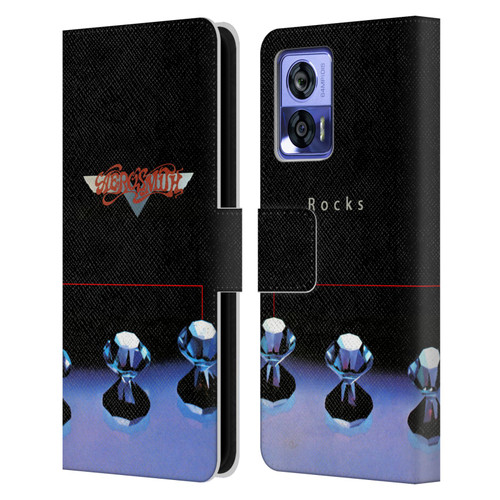 Aerosmith Classics Rocks Leather Book Wallet Case Cover For Motorola Edge 30 Neo 5G