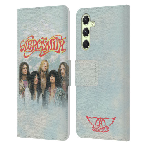 Aerosmith Classics Logo Decal Leather Book Wallet Case Cover For Samsung Galaxy A54 5G