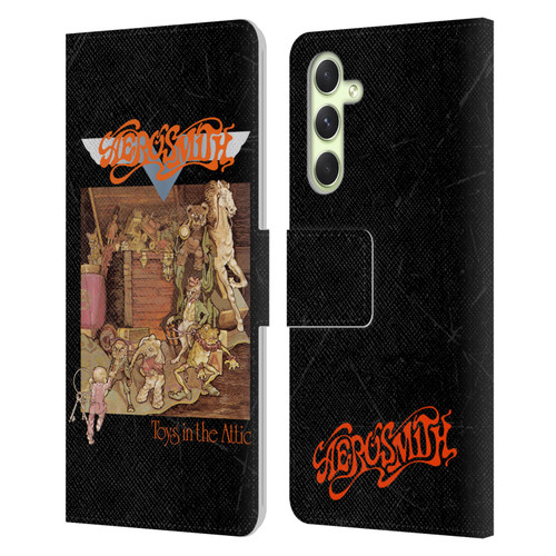 Aerosmith Classics Toys In The Attic Leather Book Wallet Case Cover For Samsung Galaxy A54 5G
